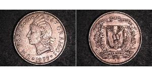 1 Peso République dominicaine Argent 