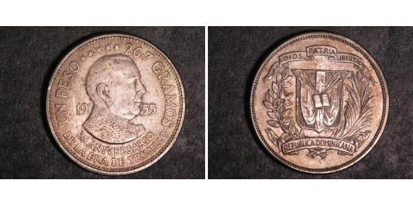 1 Peso République dominicaine Argent 