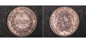 1 Peso Uruguay Argent 