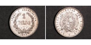 1 Peso Uruguay Argent 