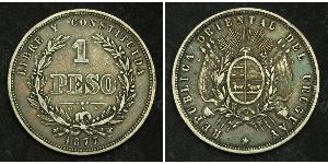 1 Peso Uruguay Argent 