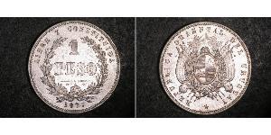 1 Peso Uruguay Argent 