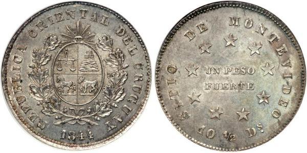 1 Peso Uruguay Argent 