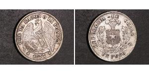 1 Peso Cile Argento 