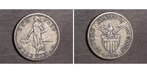 1 Peso Filippine Argento 