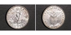 1 Peso Filippine Argento 