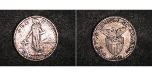 1 Peso Filippine Argento 