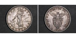 1 Peso Filippine Argento 