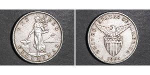 1 Peso Filippine Argento 
