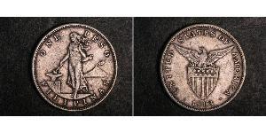 1 Peso Filippine Argento 