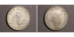 1 Peso Filippine Argento 