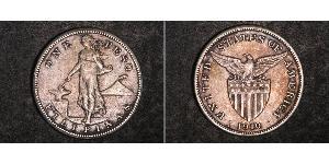 1 Peso Filippine Argento 
