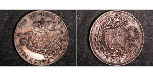 1 Peso Guatemala Argento 