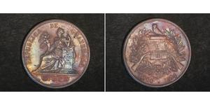 1 Peso Guatemala (1838 - ) Argento 