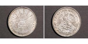 1 Peso Messico (1867 - ) Argento 