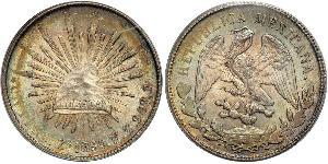 1 Peso Messico (1867 - ) Argento 