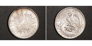 1 Peso Messico (1867 - ) Argento 