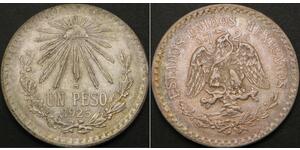 1 Peso Messico (1867 - ) Argento 