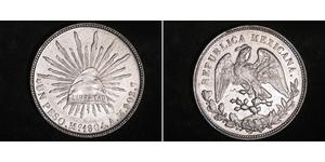 1 Peso Messico (1867 - ) Argento 