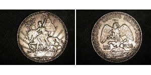 1 Peso Messico (1867 - ) Argento 
