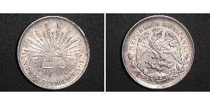 1 Peso Messico (1867 - ) Argento 