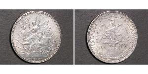 1 Peso Messico (1867 - ) Argento 