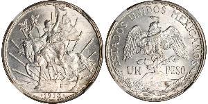 1 Peso Messico (1867 - ) Argento 