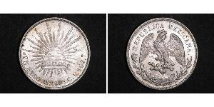 1 Peso Messico (1867 - ) Argento 