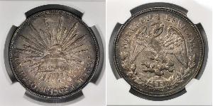 1 Peso Messico (1867 - ) Argento 