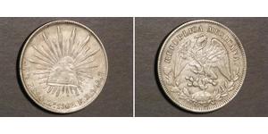 1 Peso Messico (1867 - ) Argento 