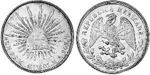 1 Peso Messico (1867 - ) Argento 