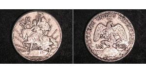 1 Peso Messico (1867 - ) Argento 