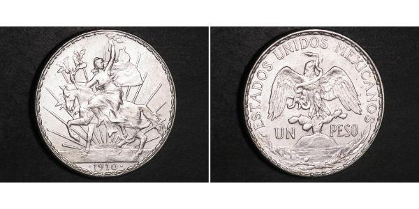 1 Peso Messico (1867 - ) Argento 