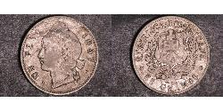 1 Peso Repubblica Dominicana Argento 