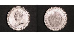 1 Peso Uruguay Argento 