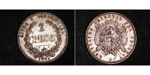 1 Peso Uruguay Argento 