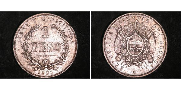 1 Peso Uruguay Argento 