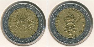 1 Peso 阿根廷 Bimetal 