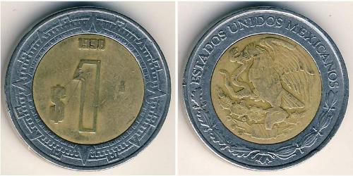 1 Peso Mexiko (1867 - ) Bimetall 