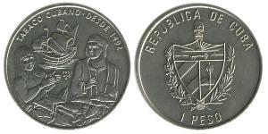 1 Peso Cuba Copper/Nickel 