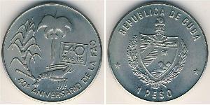 1 Peso Cuba Copper/Nickel 