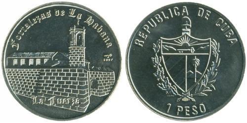 1 Peso Cuba Copper/Nickel 
