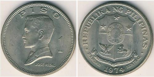 1 Peso Philippines Copper/Nickel 
