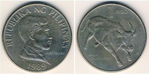 1 Peso Philippines Copper/Nickel 