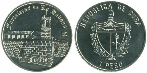 1 Peso Cuba Cuivre/Nickel 