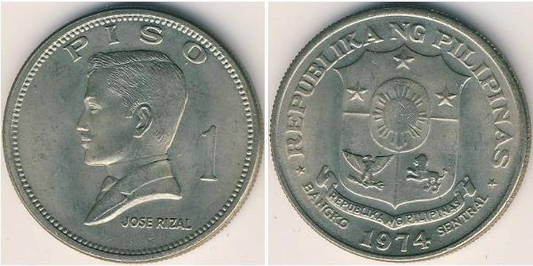 1 Peso Philippines Cuivre/Nickel 