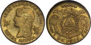 1 Peso Honduras Gold 