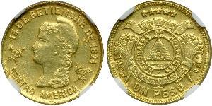 1 Peso Honduras Gold 