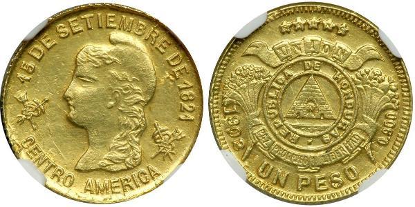 1 Peso Honduras Gold 