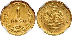 1 Peso Mexiko (1867 - ) Gold 